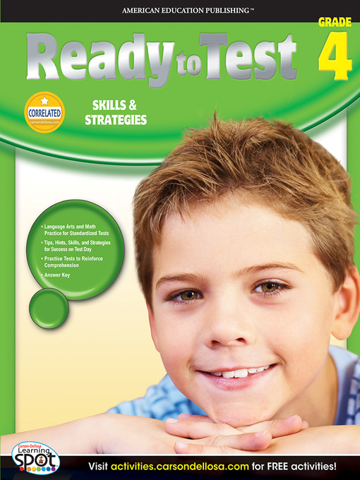 Title details for Ready to Test, Grade 4 by Carson Dellosa Education - Available